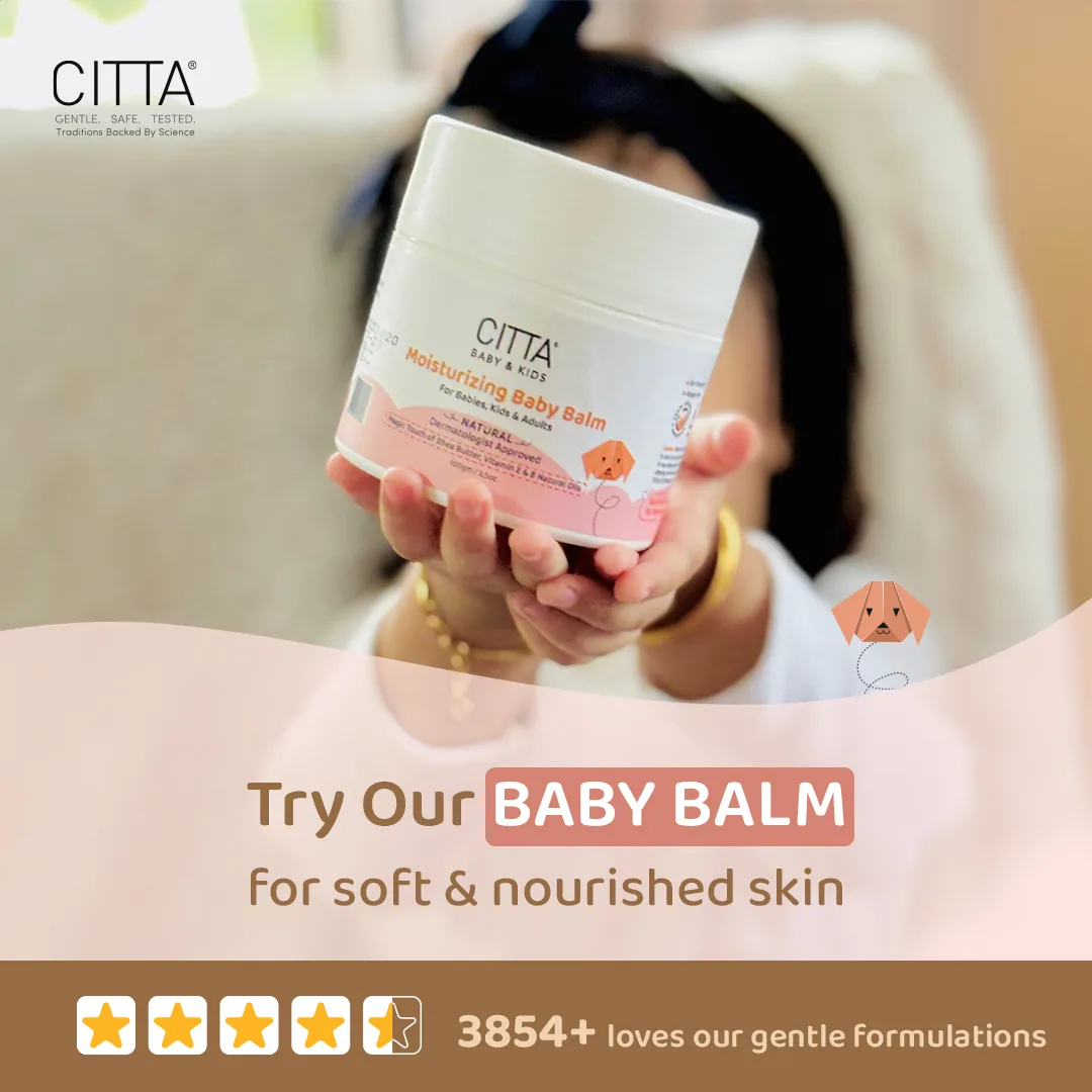 CITTA baby balm campaign ad
