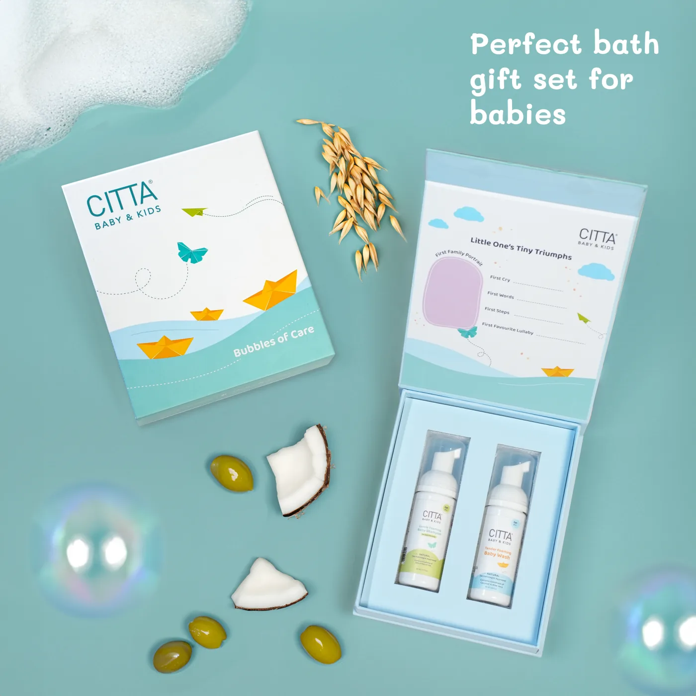 CITTA Bubbles of Care gift set